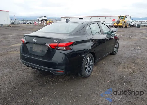 2020 Nissan Versa Sv Xtronic Cvt z USA, uszkodzony, nr VIN 3N1CN8EV5LL875554